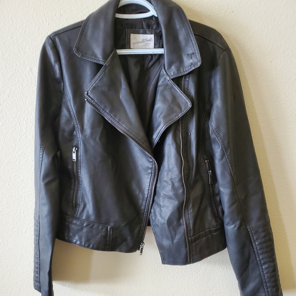 Women's Faux Leather Jacket